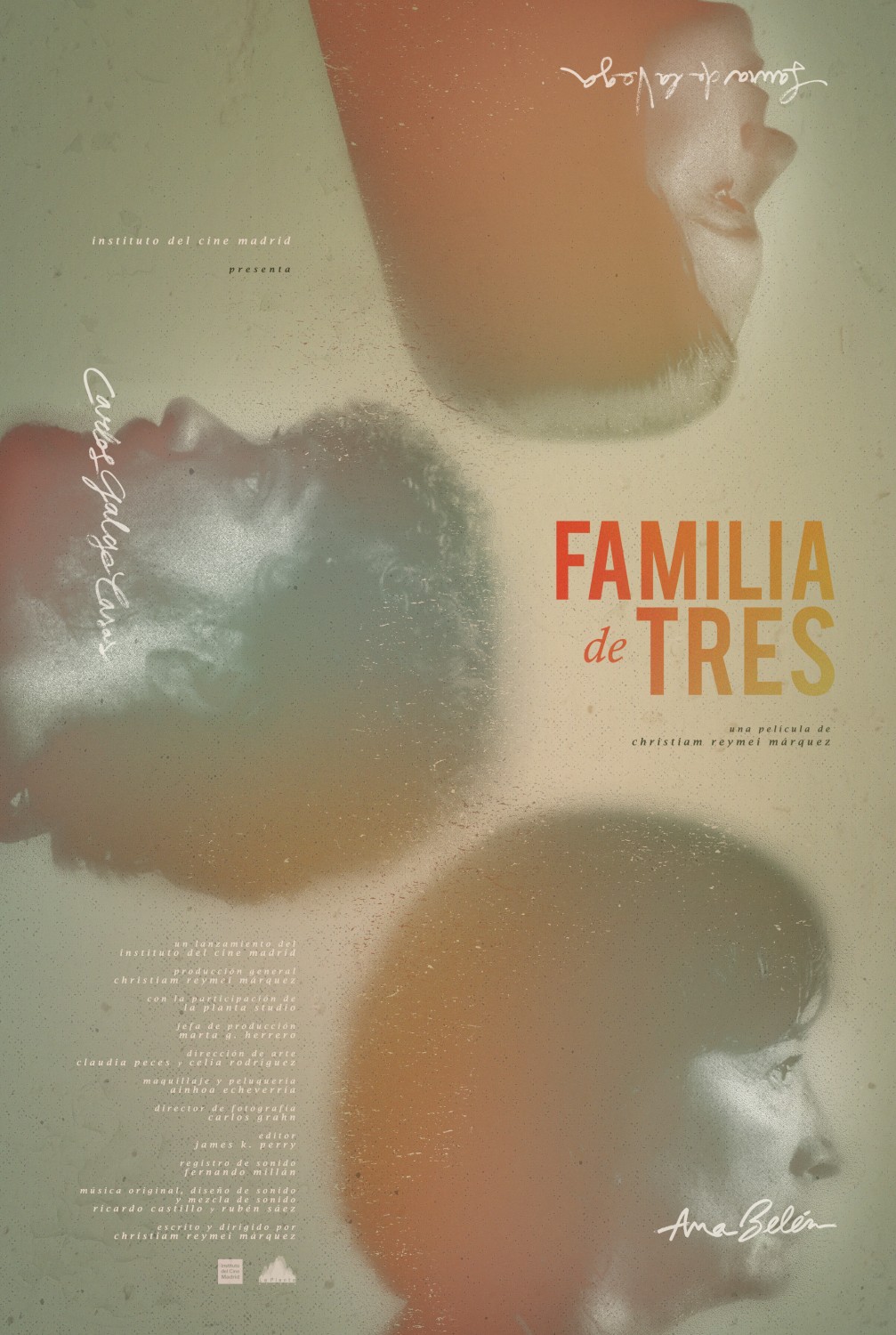 Extra Large Movie Poster Image for Familia de Tres