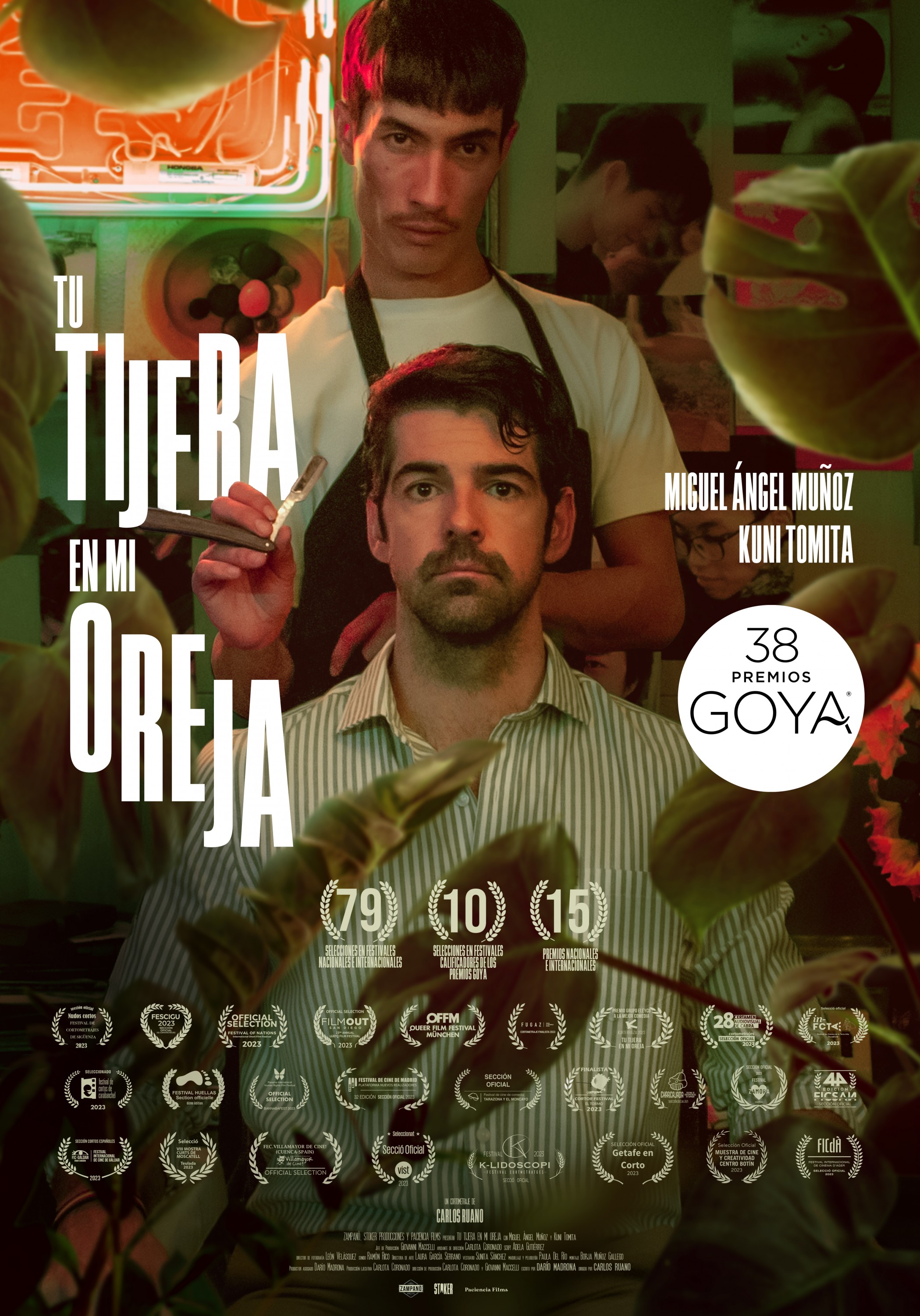 Mega Sized Movie Poster Image for Tu tijera en mi oreja