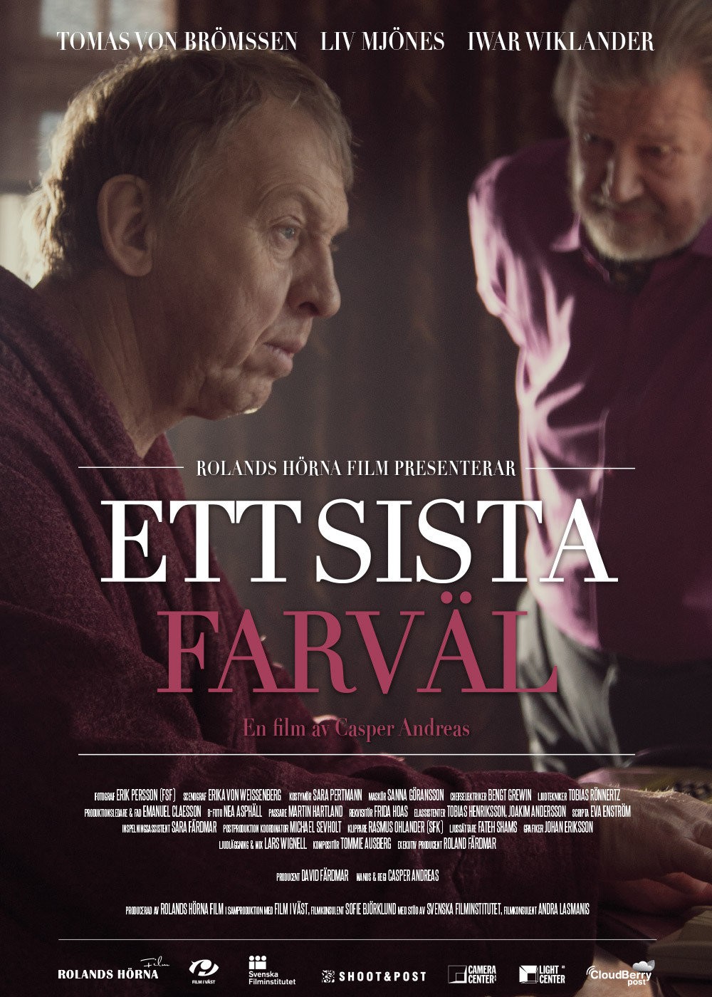 Extra Large Movie Poster Image for Ett sista farvl