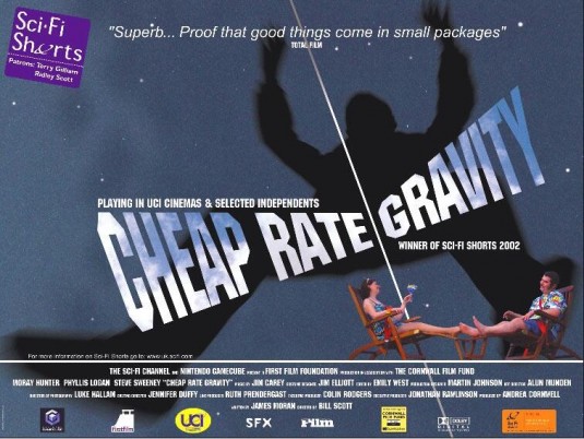 Cheap Rate Gravity Short Film Poster