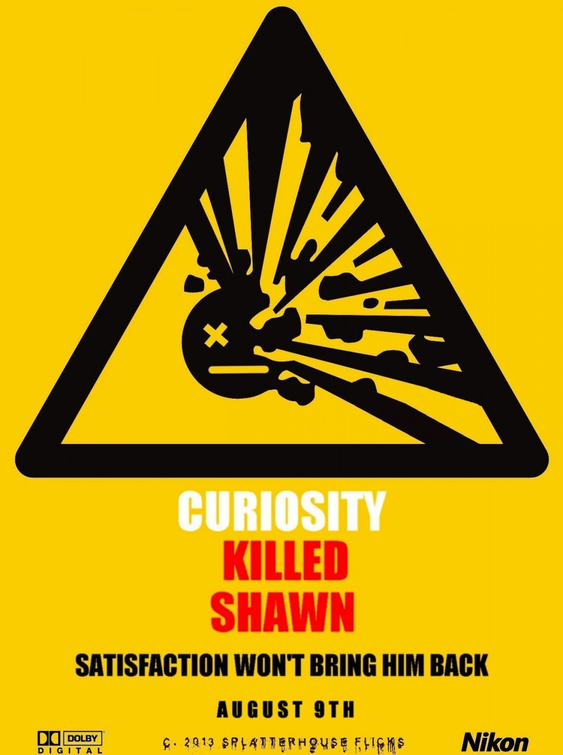 Extra Large Movie Poster Image for Curiosity Killed Shawn