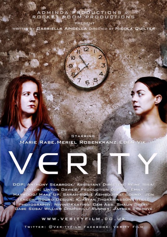 Verity Short Film Poster