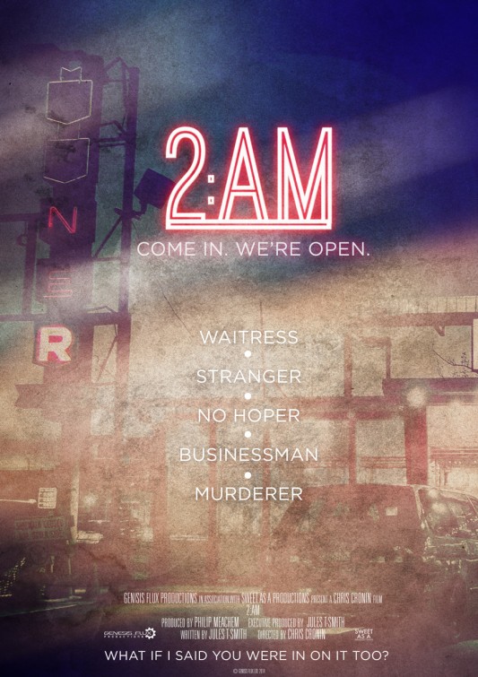 2 A.M Short Film Poster