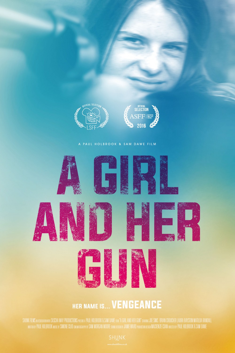 Extra Large Movie Poster Image for A Girl and Her Gun