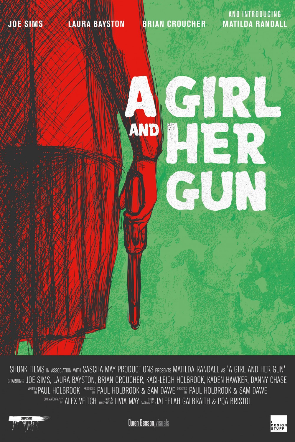 Extra Large Movie Poster Image for A Girl and Her Gun