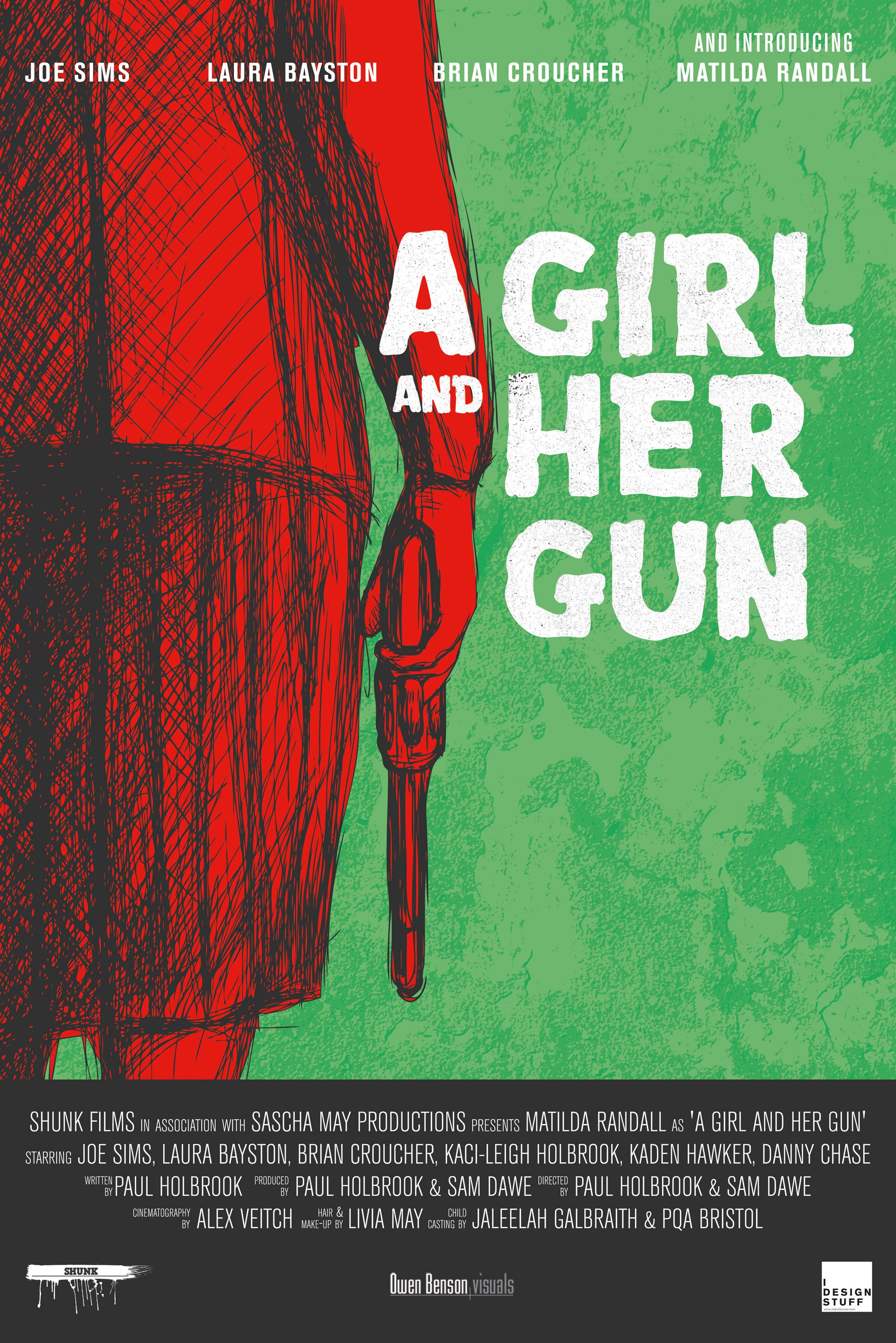 Mega Sized Movie Poster Image for A Girl and Her Gun