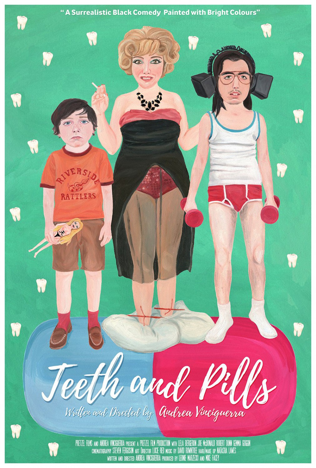 Extra Large Movie Poster Image for Teeth and Pills