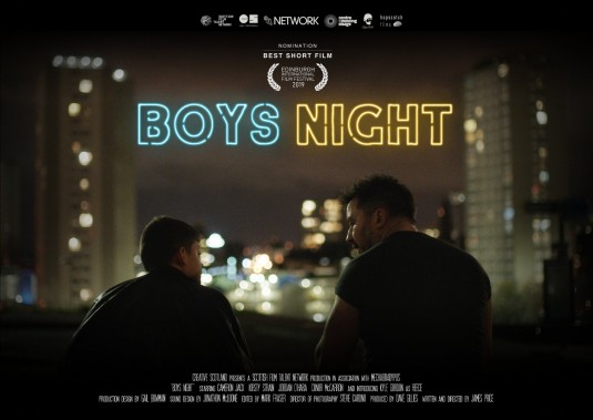 Boys Night Short Film Poster