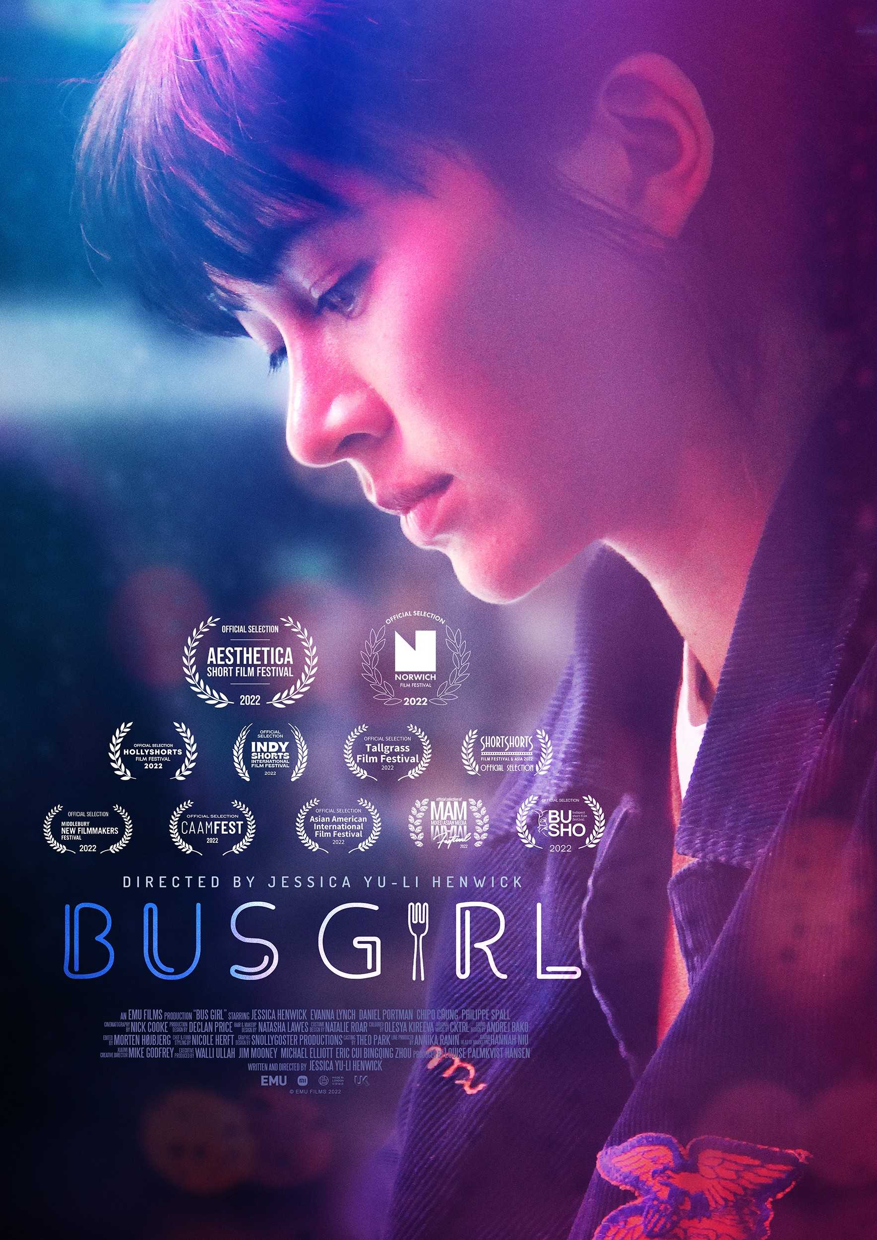 Mega Sized Movie Poster Image for Bus Girl