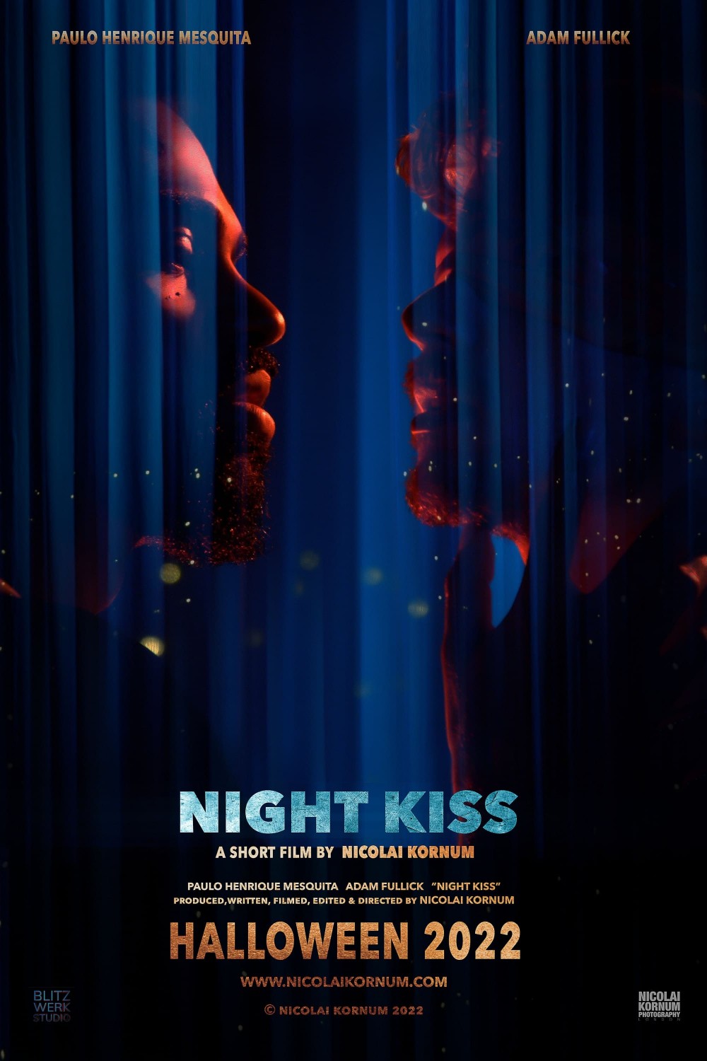 Extra Large Movie Poster Image for Night Kiss