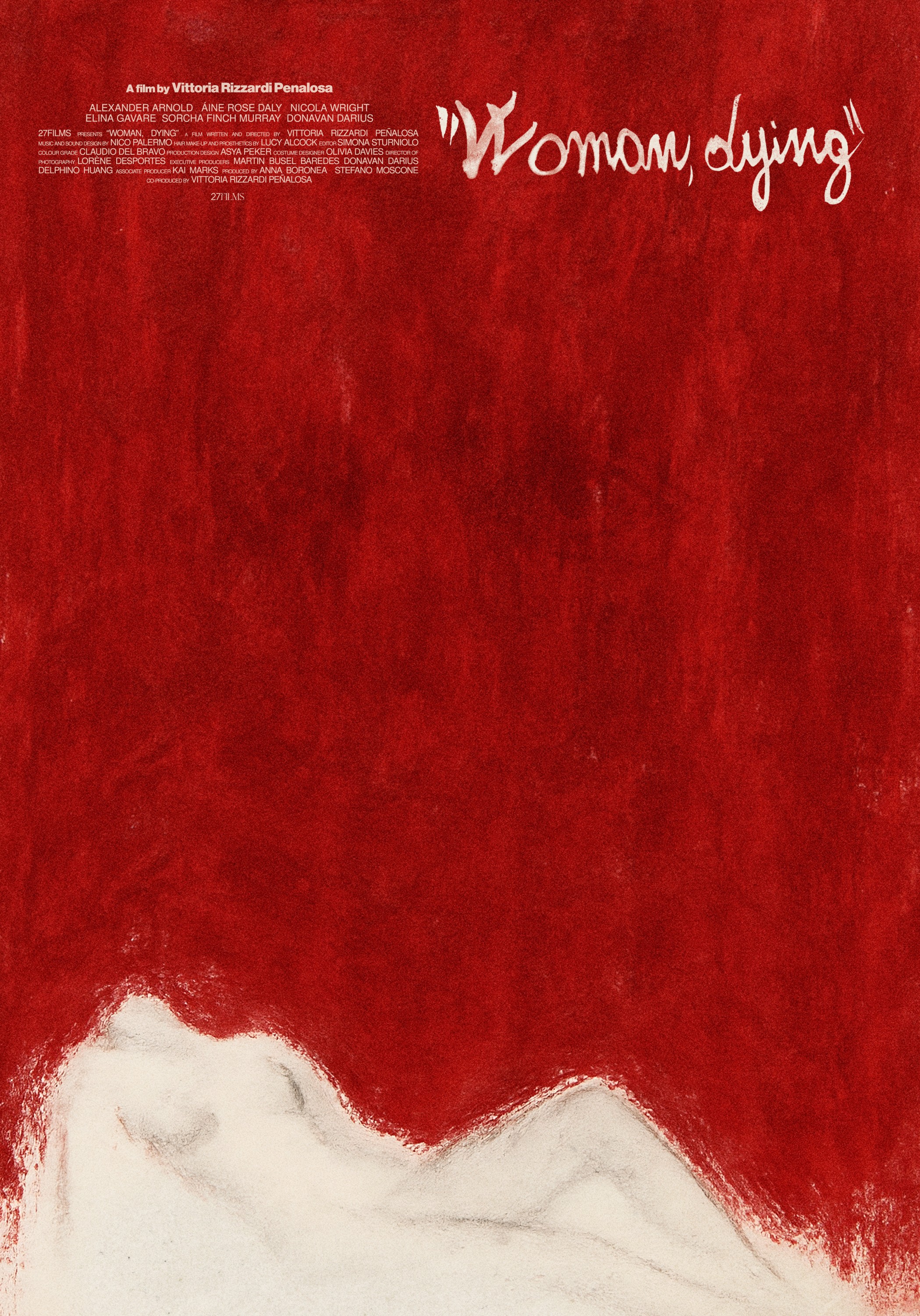 Mega Sized Movie Poster Image for Woman, Dying