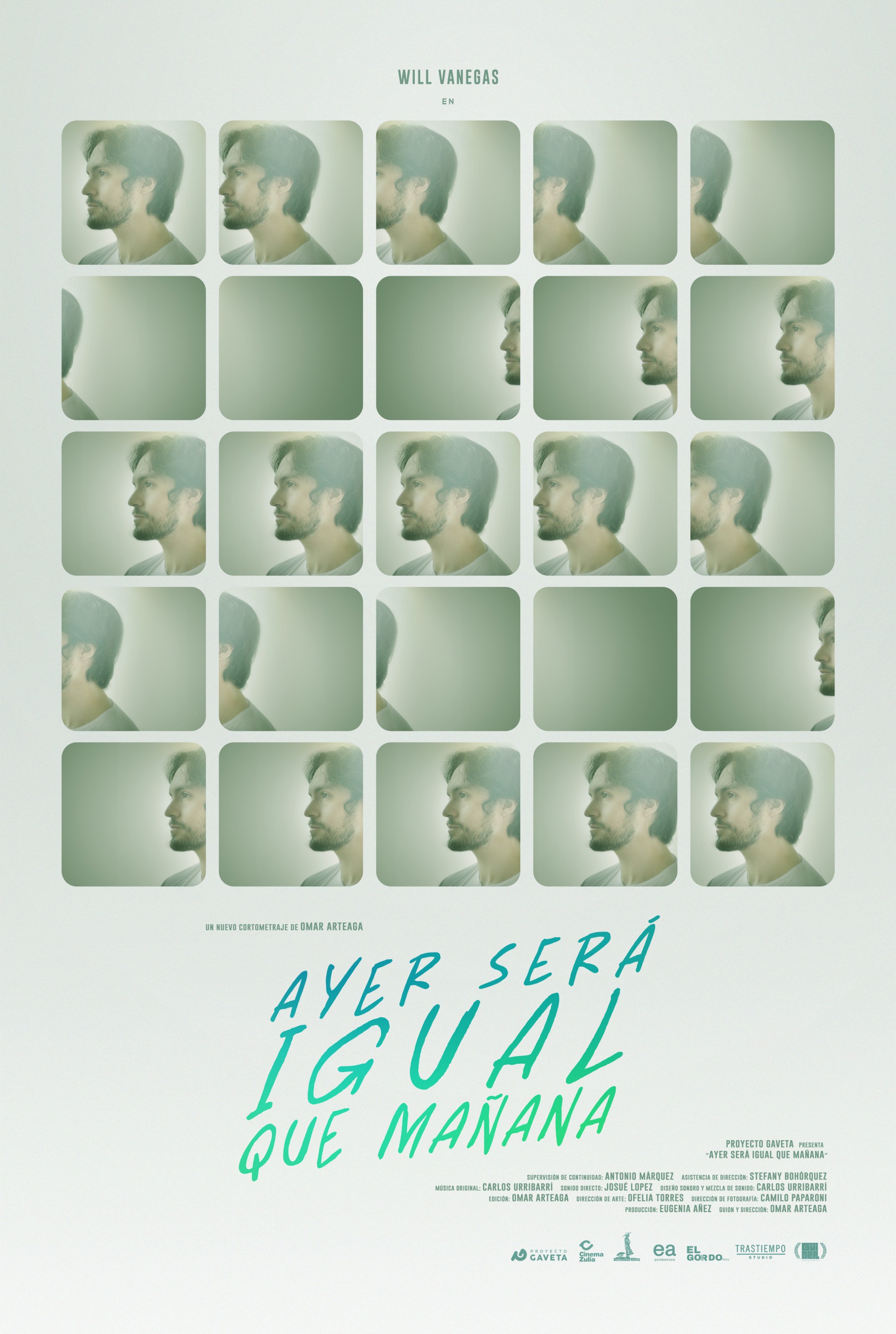 Mega Sized Movie Poster Image for Ayer Ser Igual Que Maana